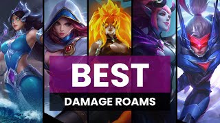 BEST DAMAGE ROAMS in Mobile Legends Updated 2024 (DAMAGE ROAM TIER LIST)