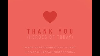 Dana Winner - Thank You (Heroes of Today) - Teaser