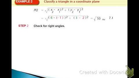 Geometry class notes for 4.1 and 4.2