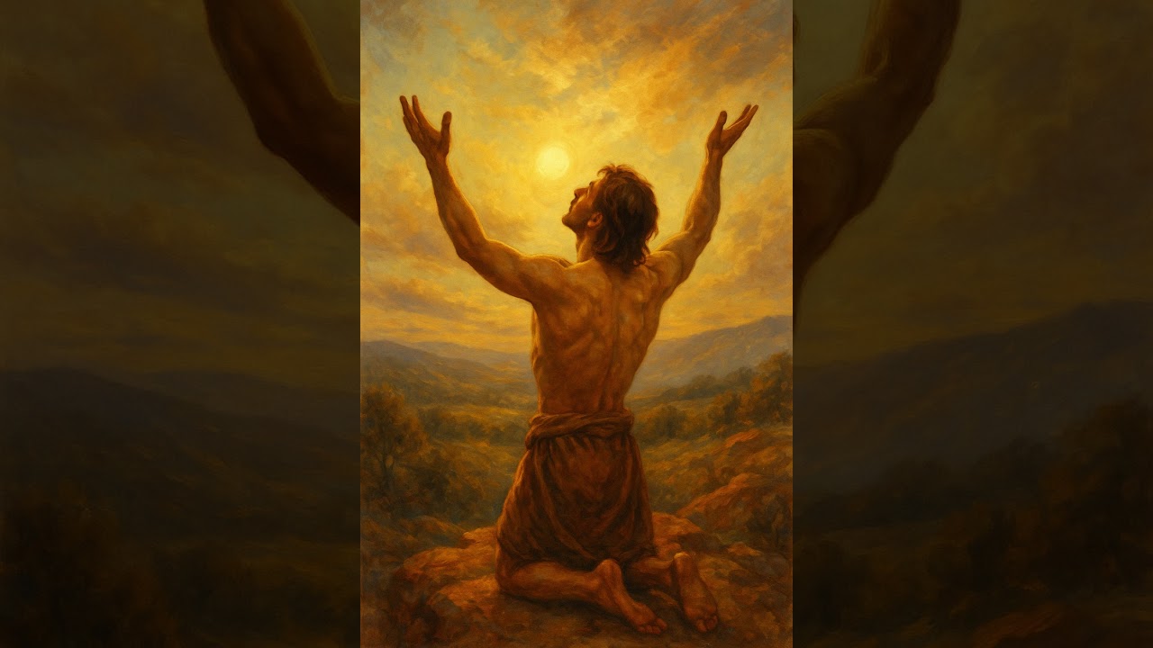 Thumbnail for encouragement video: 🙏 Romans 12:1 - A Living Sacrifice #jesussaves #jesuschrist #easter #biblestudy
