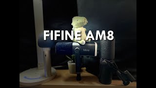 FIFINE AM8 as compared to the Shure SM7B and Samson Q2U