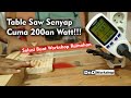 Table Saw Hemat Listrik dan Tidak Berisik Cocok Untuk Workshop Rumahan | Crosscut Jig for Table Saw