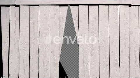 3D Wood Fence With Grass Opening - 3 Pack | Motion Graphics - Envato elements