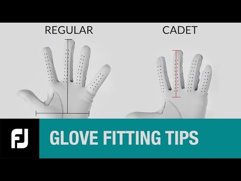 How to select the perfect fitting golf glove