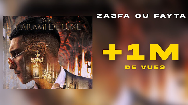 DAK - Za3fa Ou Fayta (Officiel Music Audio) Prod By Dawee