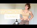 ARM workout | 15 minute | Workout with me |