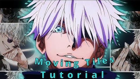 Moving Tiles Effect | Alight Motion/After Motion AMV Tutorial 📱