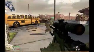 QuickScoping With Bots In MW2!!