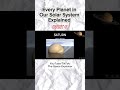 Every Planet in Our Solar System Explained PART 6 #science #solarsystem #planets #nasa #viral