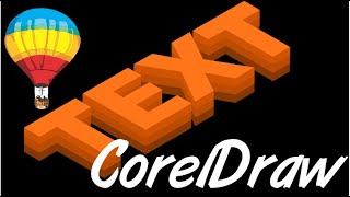 Corel Draw Tips & Tricks Cool Text Effect BLOCK Shadow