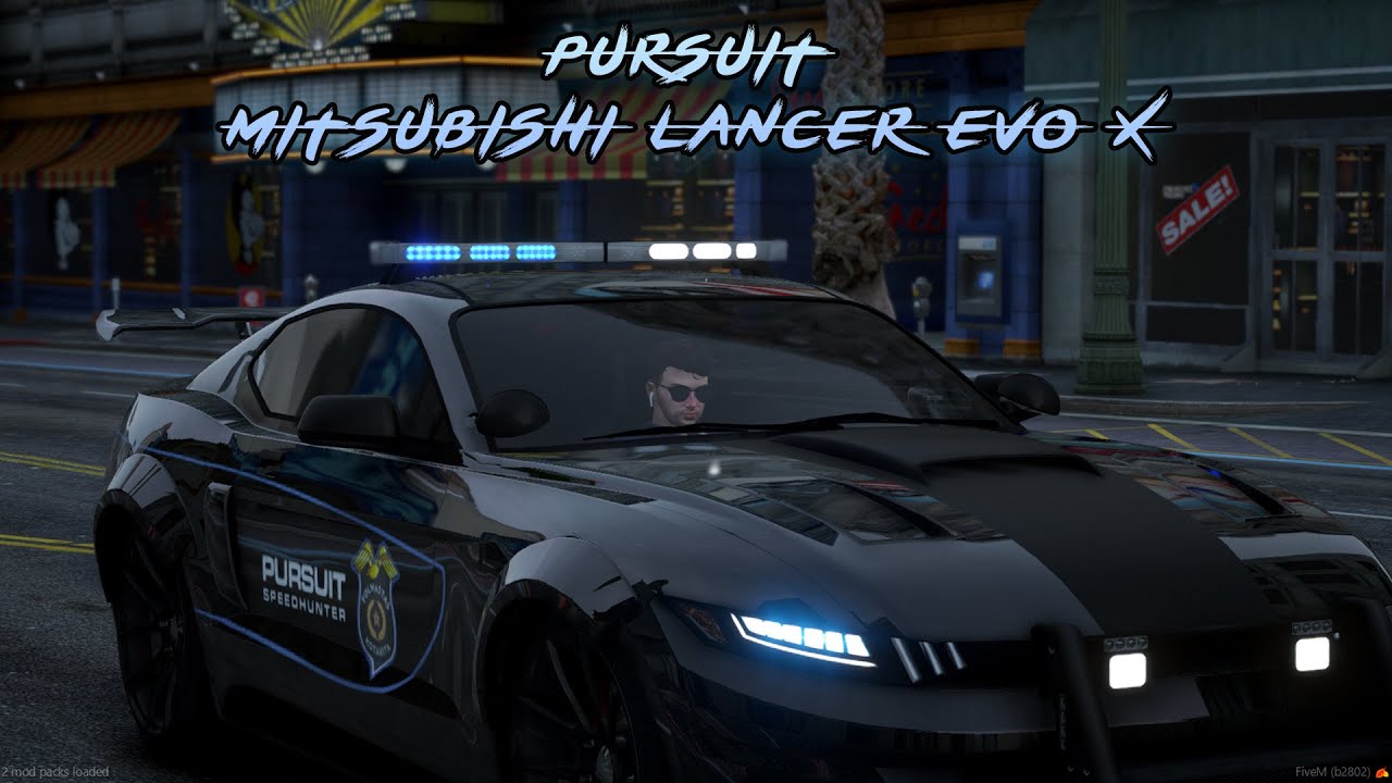 PURSUIT MENGEJAR MITSUBISHI LANCER EVO X - GTA RP - YouTube