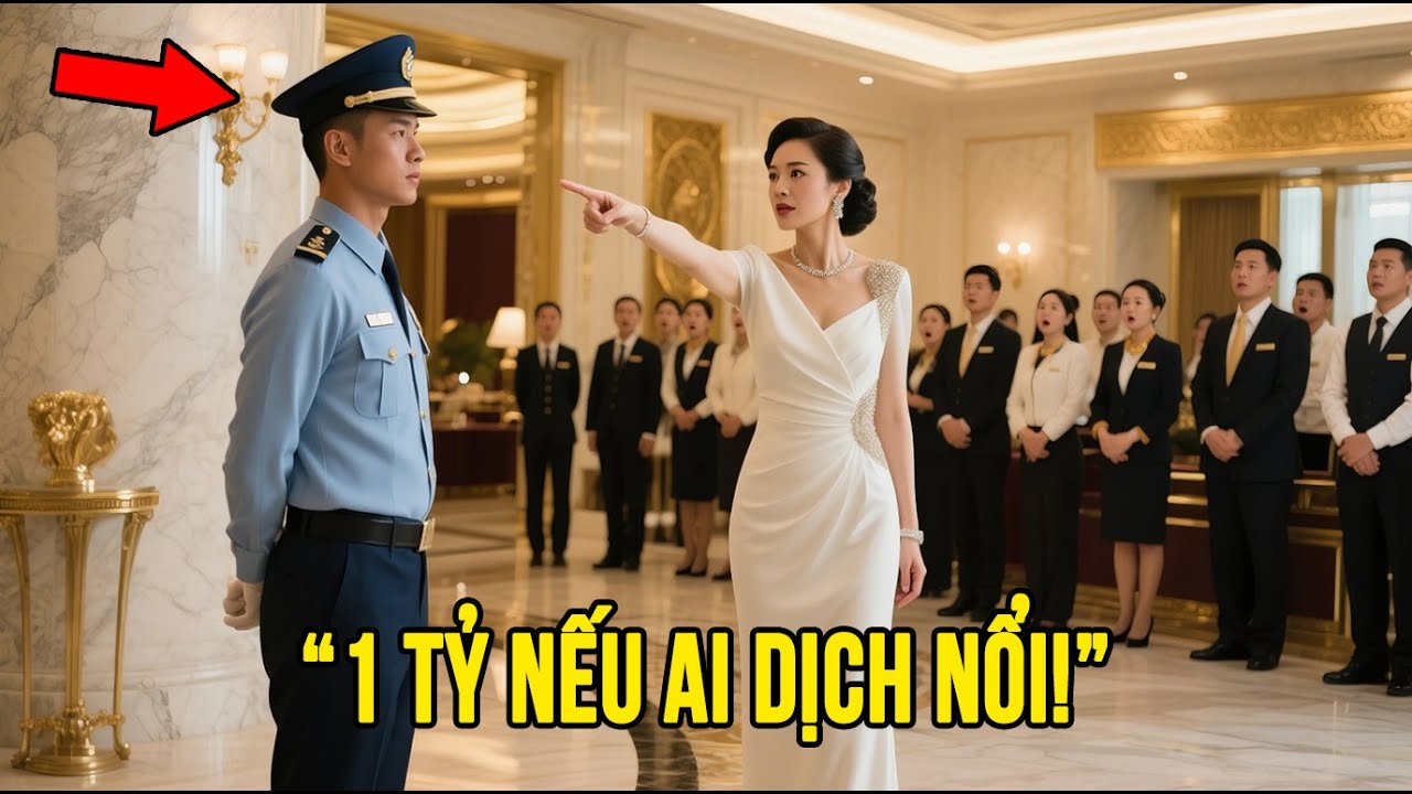 “1 Tỷ Nếu Ai Dịch Nổi!” — Nữ Chủ Tịch Sững Sờ Khi Anh Bảo Vệ Bước Lên Và Xử Lý Trong 5 Phút