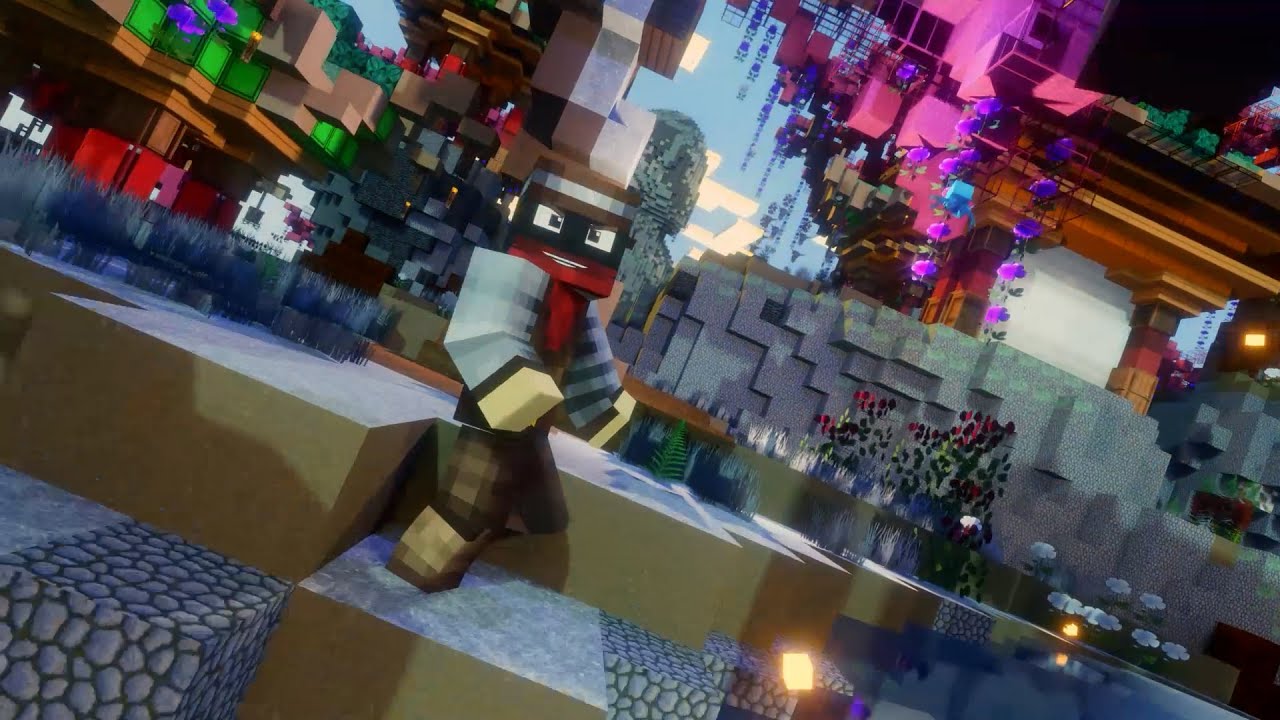 Minecraft Random Video : Moster School ? (RTX shader) Dumbclass