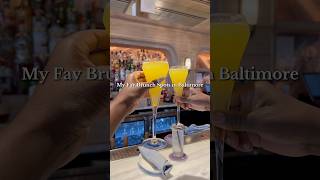📍Baltimore Brunch Spots #tipsyuponarrival