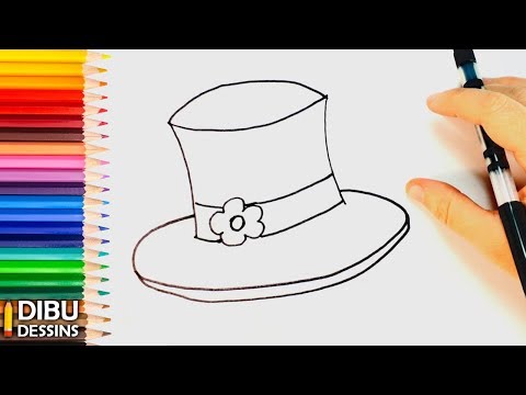 Vidéo: Comment Dessiner Un Chapeau