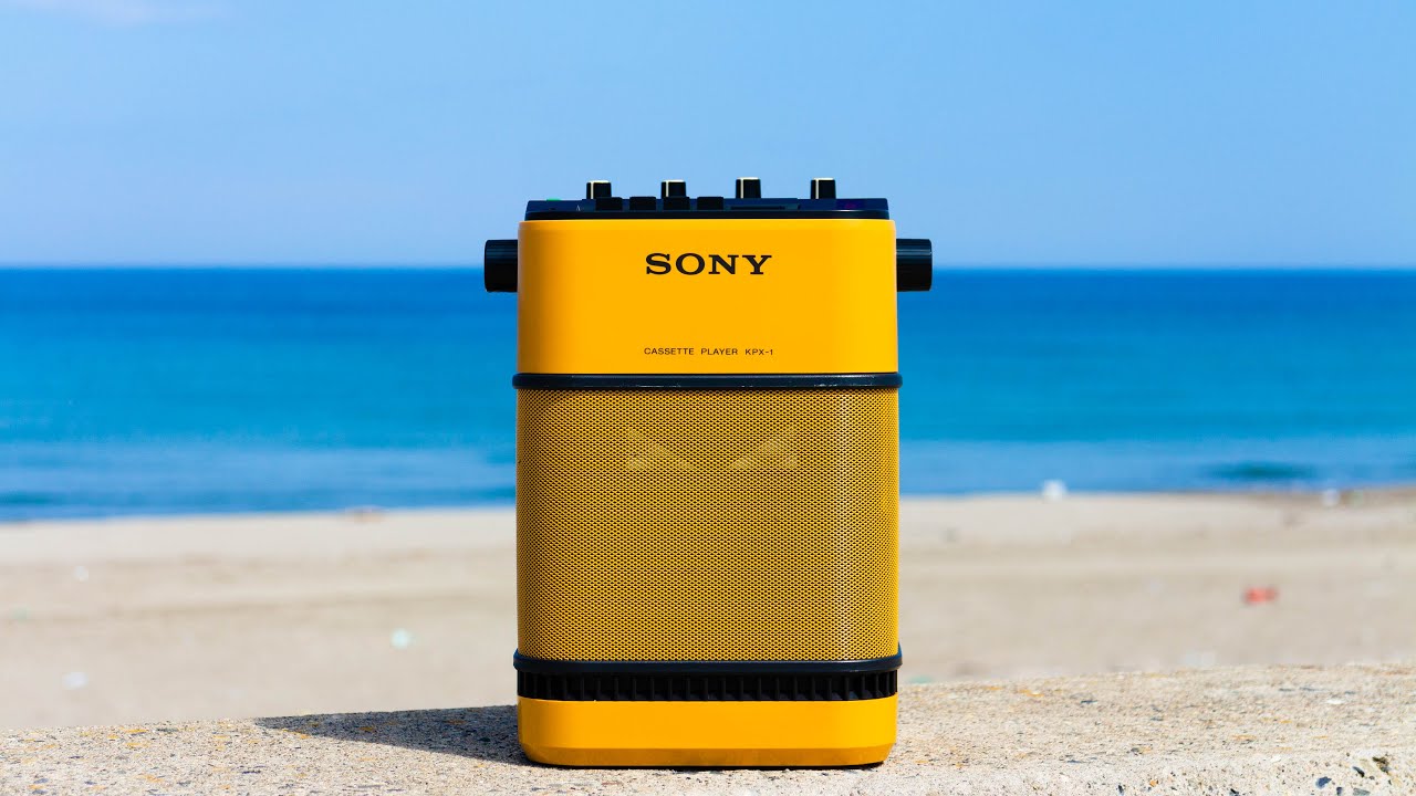 SONY KPX-1 Cassette Tape Player - YouTube