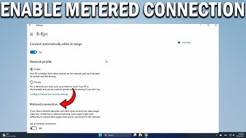 How To Turn on Metered Connection in Windows 11 or 10