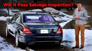 Attempting to Register my 'Flood' Salvage S550 [SClass Part 3]