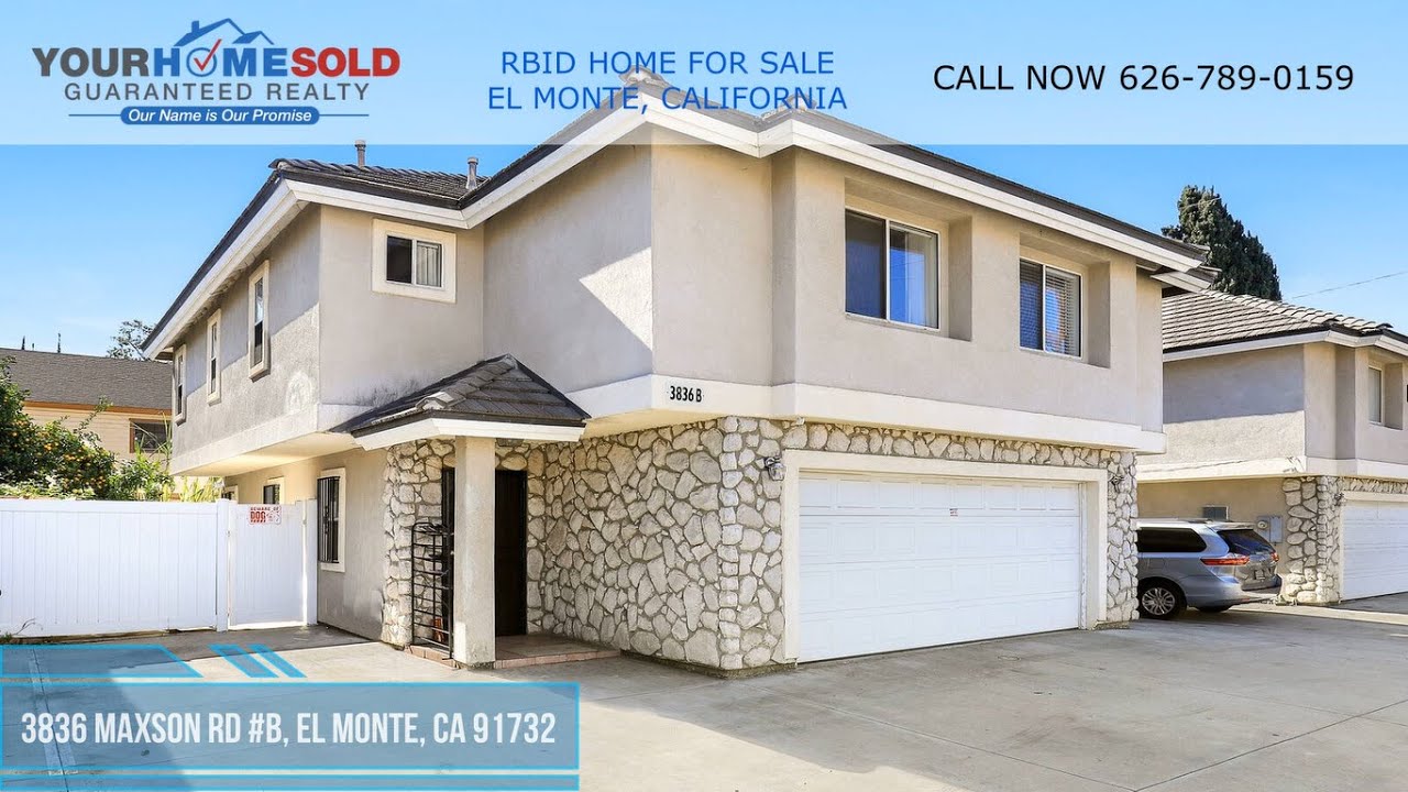 BEAUTIFUL RBID HOME FOR SALE IN EL MONTE - 3836 MAXSON RD 