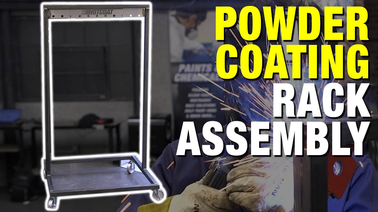 How to Assemble the HotCoat Powder Coating and Paint Rack Eastwood