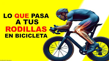 ¿El ciclismo puede dañar las rodillas?