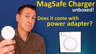 Does MagSafe Charger Come with Power Adapter? ( iPhone 12 MagSafe Charger Unboxing - What's Inside ) by Adam Answers 144 views 3 years ago 3 minutes, 29 seconds