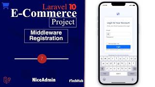 Laravel 10 E Commerce Project #7 Create & Register Middleware