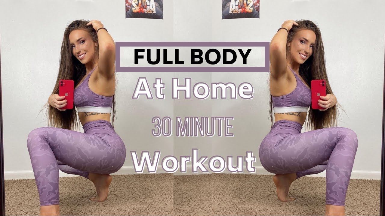 FULL BODY SCULPT AT HOME | 30 MINUTE AT HOME WORKOUT