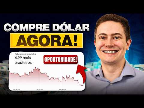 Dollar at R$4.99: 3 Investments to Make Now! (OPPORTUNITY!)
