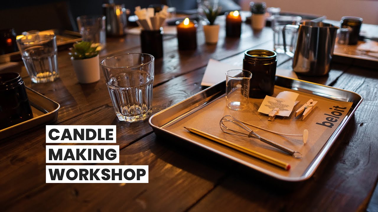 Candle Making Workshop | Small Business VLOG - YouTube