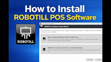 How to install ROBOTILL POS Software