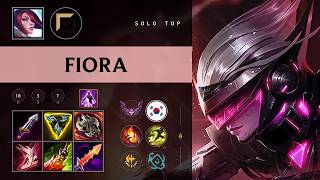 Fiora Top vs Gwen - KR Master Patch 26.09