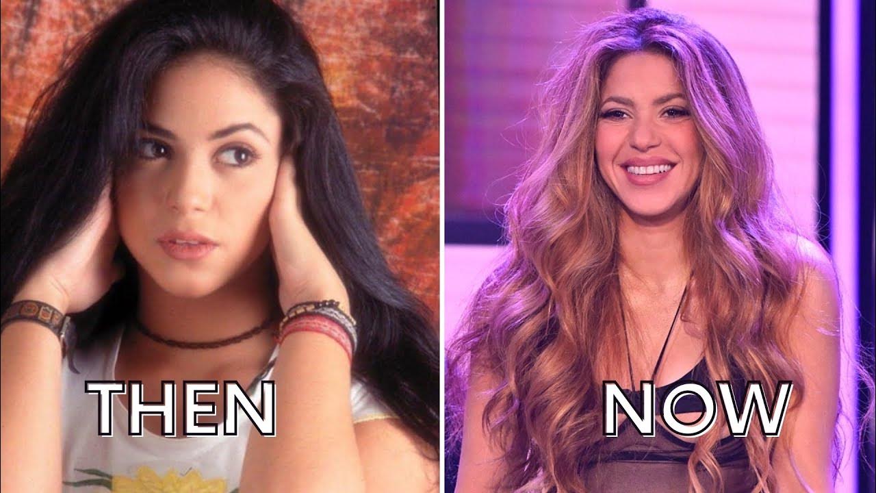 Shakira from 1988 to 2023 Evolution - YouTube