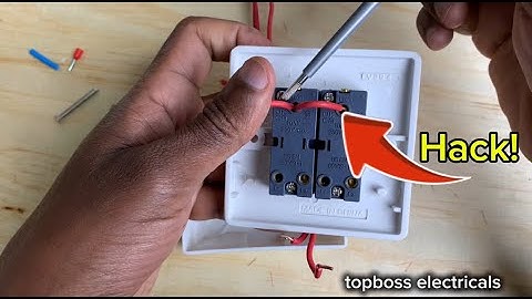 How to Wire a 2 Gang Switch | Step-by-Step Electrical Guide