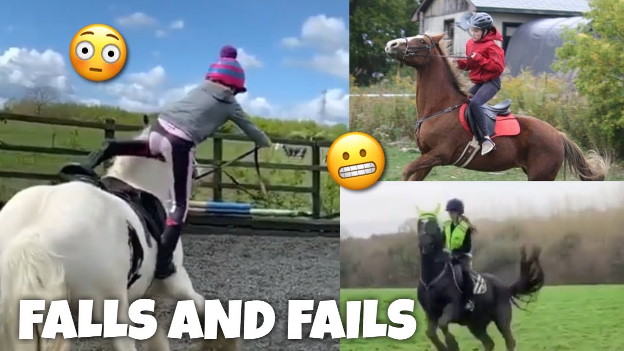 Horse FALLS  FAILS  Subscriber Edition  equinemollie