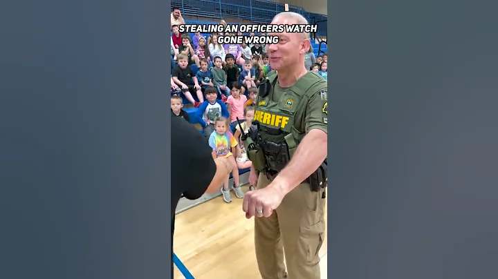 Stealing A Police Officers Watch 😂