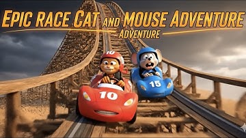 ADVENTURE EPIC RACE RED CAT VS BLUE MOUSE #epicrace 