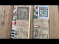 TUTORIAL HOW TO | Antique document journal | making the covers from file folders Part 1