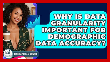 Why Is Data Granularity Important For Demographic Data Accuracy? - Demographic Data Answers