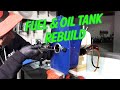Prepping An All Original 1978 Vespa P200E For Sale: PART 5 Gas & Oil Tank Rebuild