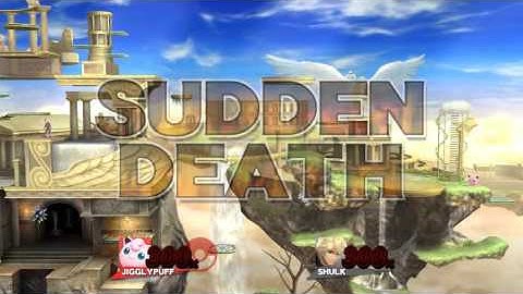 Jigglypuff shield break animation