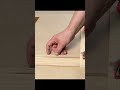 Slatted box with a floating design🤩 #woodworking #DIY