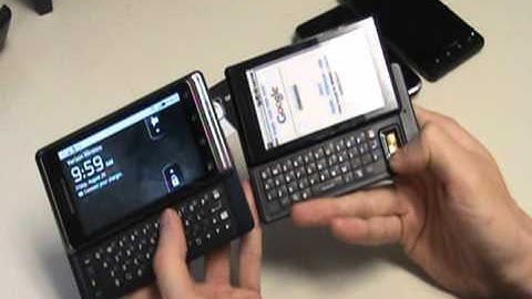 Accessory Geeks Motorola Droid 2, Motorola Droid X, Motorola Droid, iPhone size comparison