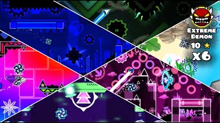 I Beat 6 Quick and Easy Extreme Demons