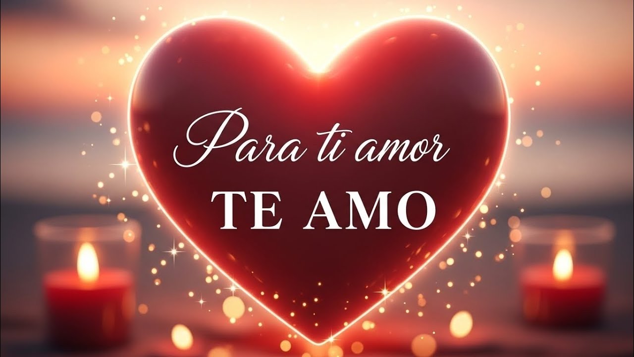 Te amo con todas las FUERZAS de MI ALMA por favor escucha 