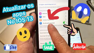 Como atualizar os aplicativos do iPhone automaticamente?