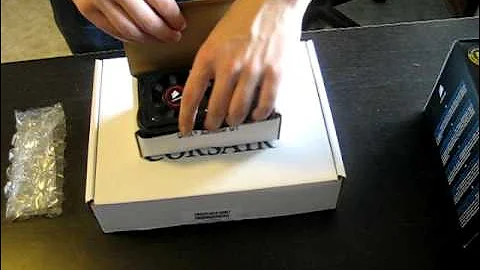 Bananen unboxing Corsair dominator GT 1600 MHz cl7 with torparen