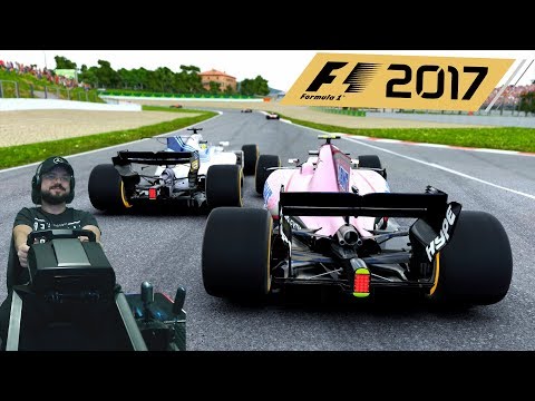 Видео: Гран-при Испании Circuit de Barcelona-Catalunya F1 2017 Force India Fanatec ClubSport