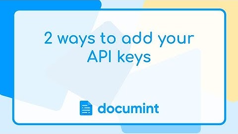Connect your Documint account to Airtable using API keys