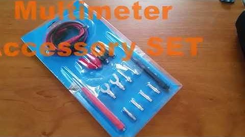 Full Set Multifunction Digital Multimeter Probe Test Leads Cable from Banggood